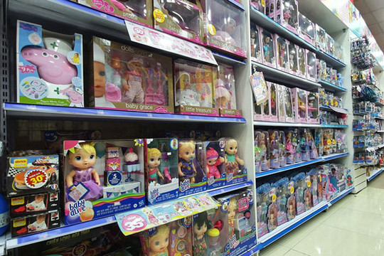 Thị trường đồ chơi trẻ em: Chủ yếu chốt đơn hàng từ kênh online
