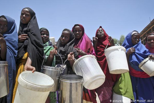Gần 3 triệu người Somalia đối mặt với khủng hoảng lương thực