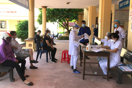 ''Đội đặc nhiệm'' ngành Y tế Hà Nội hoàn thành sứ mệnh nơi tâm dịch Bắc Giang