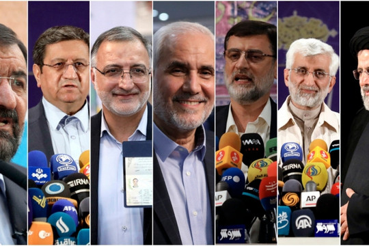 7 ứng cử viên Tổng thống Iran tranh luận lần cuối