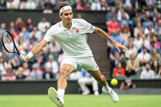 Federer lập kỷ lục tại Wimbledon