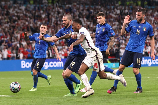Italia vô địch Euro sau loạt sút luân lưu