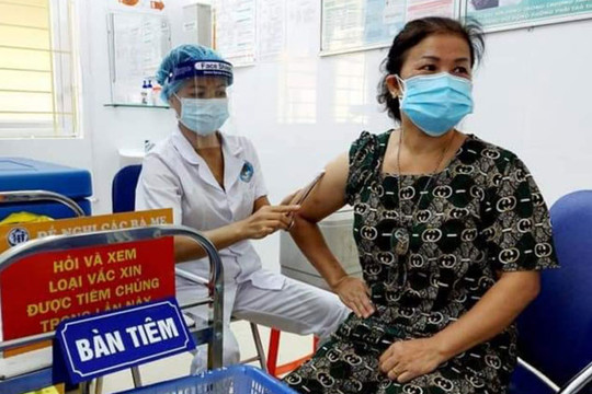 Huyện Sóc Sơn tổ chức 27 điểm tiêm vắc xin Covid-19 cho người dân