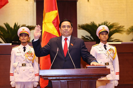 Đồng chí Phạm Minh Chính tiếp tục được bầu giữ chức Thủ tướng Chính phủ nhiệm kỳ 2021-2026