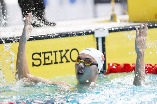 Huy Hoàng về nhì nhóm hai 800m tự do, Tiến Minh dừng bước ở Olympic Tokyo 2020
