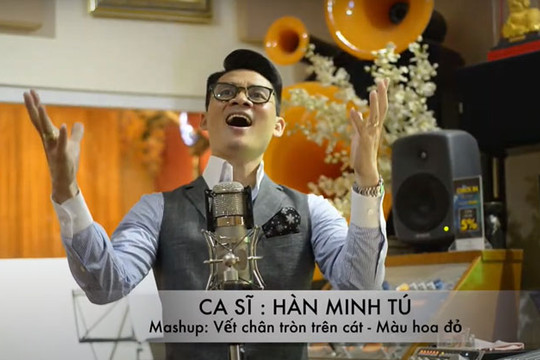 Ca sĩ Hàn Minh Tú ra mắt MV ''Vết chân tròn trên cát - Màu hoa đỏ''