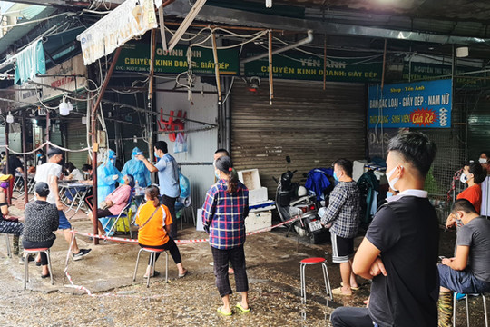 Quận Nam Từ Liêm: Tạm dừng hoạt động tại chợ Phùng Khoang