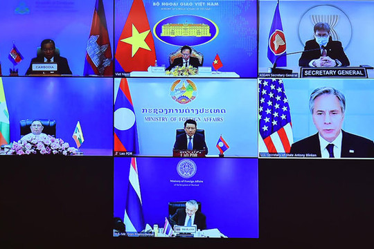 Hội nghị Bộ trưởng quan hệ đối tác Mê Kông - Mỹ lần thứ hai: Nhất trí kế hoạch hành động giai đoạn 2021-2023
