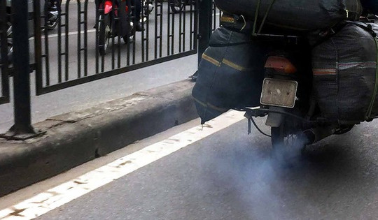 Tháng 9-2021, Hà Nội dự kiến đo kiểm khí thải xe máy đang lưu hành