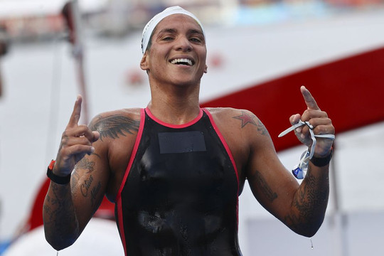 "Kình ngư" Brazil giành huy chương vàng sau 3 lần dự Olympic