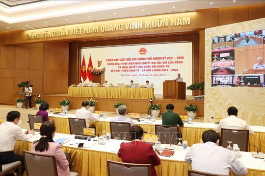 Thủ tướng Phạm Minh Chính: Xây dựng Chính phủ khóa XV đổi mới, liêm chính, hành động, hiệu quả, vì nhân dân phục vụ