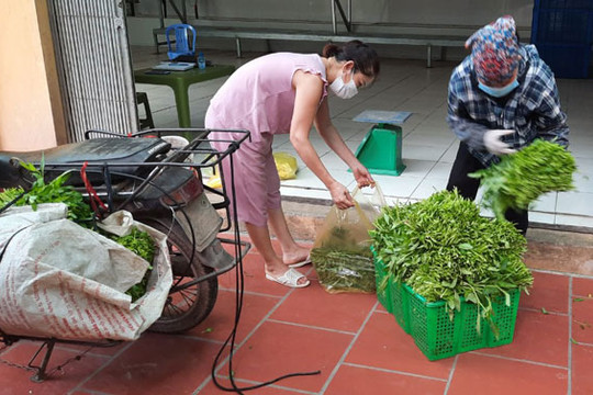 Thanh Trì hỗ trợ tiêu thụ nông sản trong mùa dịch