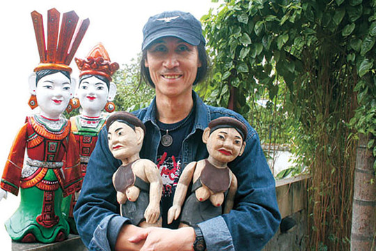 Nghệ sĩ Ưu tú Chu Lượng: Lưu giữ vẻ đẹp của người nông dân qua tạo hình những con rối