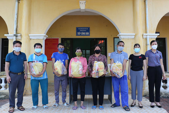 Huyện Sóc Sơn chi trả hỗ trợ hơn 58.600 trường hợp ảnh hưởng dịch Covid-19