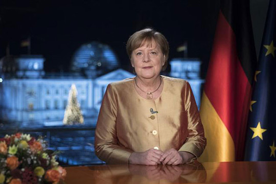 Bà Angela Merkel là nhà lãnh đạo được ủng hộ nhất thế giới