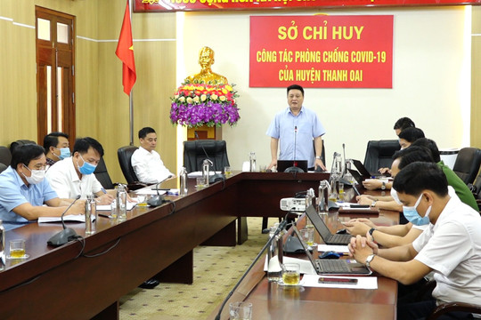 Huyện Thanh Oai: Khen thưởng 40 tập thể, 63 cá nhân có thành tích xuất sắc trong phòng, chống dịch Covid-19