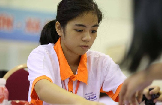 Kỳ thủ Nguyễn Hồng Nhung giành Huy chương vàng Giải cờ nhanh trẻ thế giới