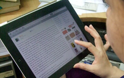 Đẩy mạnh phát triển sách điện tử