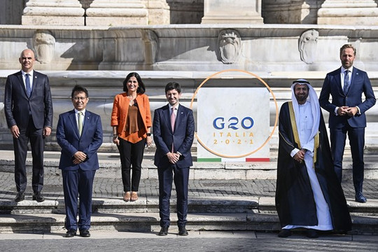 Các bộ trưởng y tế G20 thông qua Hiệp ước Rome về đối phó đại dịch