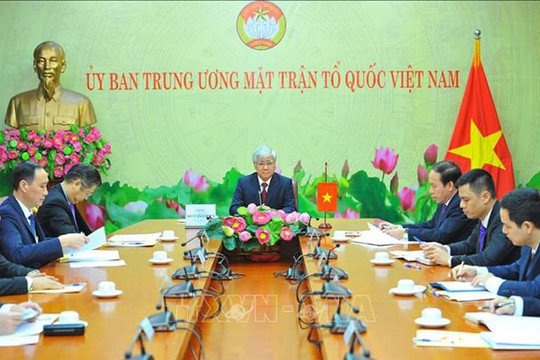Thúc đẩy giao lưu giữa các tổ chức chính hiệp Trung Quốc và Mặt trận Tổ quốc Việt Nam
