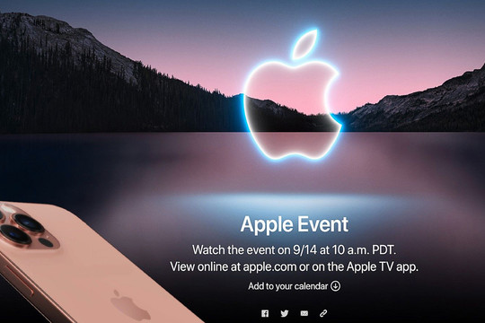 iPhone 13 và Apple Watch Series 7 dự kiến trình làng vào ngày 14-9