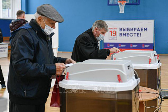 Bầu cử Duma quốc gia Nga: 5 đảng giành ghế trong cơ quan lập pháp khóa mới