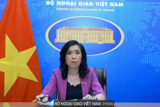 Yêu cầu Trung Quốc chấm dứt ngay và không tái diễn hoạt động vi phạm tại hai quần đảo Hoàng Sa và Trường Sa của Việt Nam
