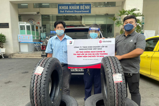 Quyết tâm vượt gian khó, Bridgestone Việt Nam góp sức cùng cộng đồng phòng, chống dịch Covid-19