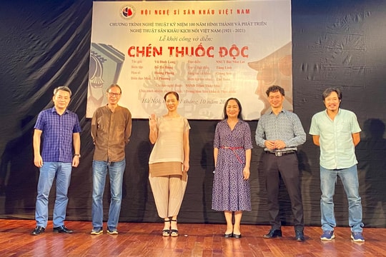 Khởi công vở ''Chén thuốc độc'' kỷ niệm 100 năm sân khấu kịch nói Việt Nam