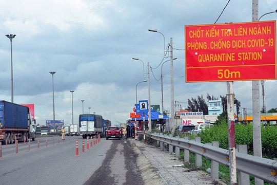 Kiểm soát gần 30.000 lượt người qua chốt tại các cửa ngõ Thủ đô