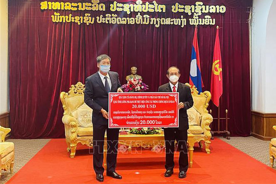Hà Nội hỗ trợ tỉnh Luang Prabang của Lào phòng, chống dịch Covid-19