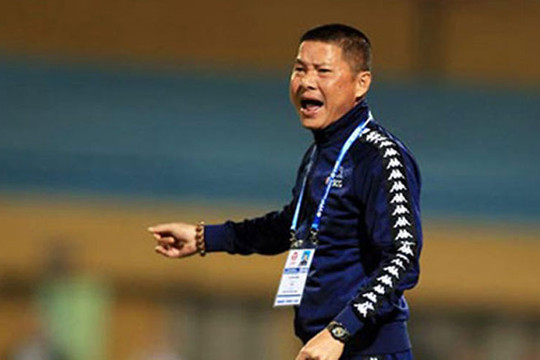 Huấn luyện viên Chu Đình Nghiêm dẫn dắt câu lạc bộ Hải Phòng