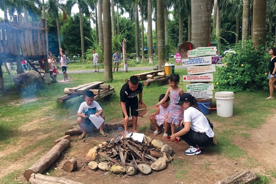 Sân chơi phiêu lưu - không gian sáng tạo dành cho trẻ em