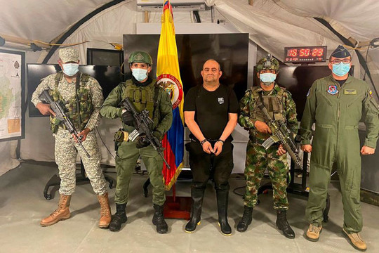 Colombia bắt giữ trùm ma túy bị truy nã gắt gao ''Otoniel''