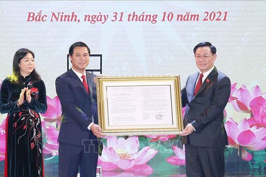 Lễ kỷ niệm 100 năm Ngày sinh đồng chí Lê Quang Đạo và công bố thành lập thành phố Từ Sơn