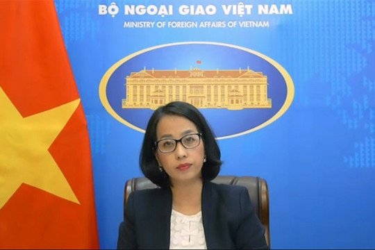 Yêu cầu Trung Quốc rút tàu khỏi cụm Sinh Tồn thuộc quần đảo Trường Sa của Việt Nam