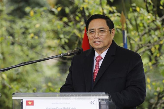 Thủ tướng Phạm Minh Chính dự Diễn đàn doanh nghiệp Việt - Pháp