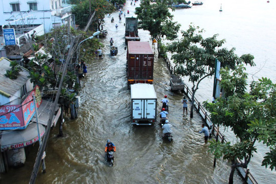Thành phố Hồ Chí Minh: Đẩy nhanh tiến độ dự án chống ngập