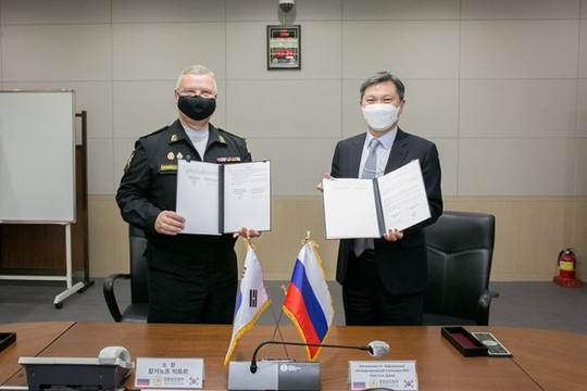 Bộ Quốc phòng Hàn Quốc - Nga thiết lập đường dây nóng quân sự