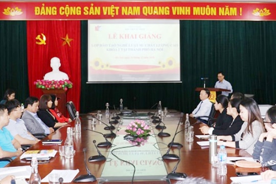 Chú trọng bồi dưỡng đội ngũ luật sư