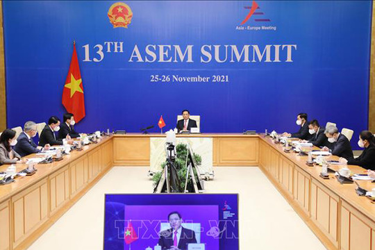 Thủ tướng Phạm Minh Chính nêu bốn đề xuất tăng cường hợp tác giữa các nước Á - Âu trong thời gian tới