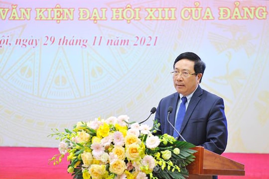 Xây dựng, hoàn thiện hệ thống pháp luật theo tinh thần Văn kiện Đại hội XIII