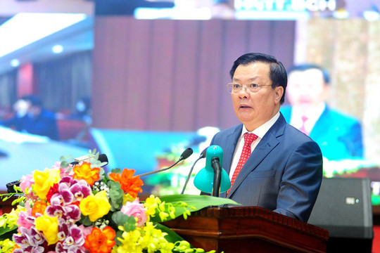 Bí thư Thành ủy Hà Nội Đinh Tiến Dũng: Ưu tiên bố trí vốn cho các dự án dân sinh cấp thiết