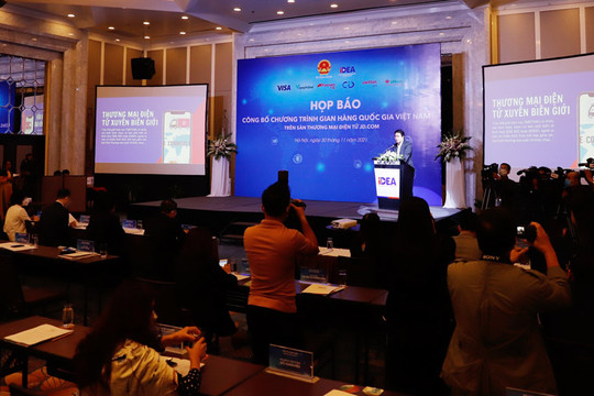 Triển khai ''Gian hàng quốc gia Việt Nam'' trên sàn thương mại điện tử quốc tế