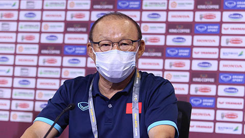 Ông Park Hang-seo: ''Đội tuyển Việt Nam gặp áp lực khi là đương kim vô địch AFF Cup 2020''