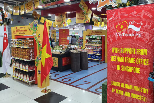Khai mạc Tuần lễ hàng Việt Nam 2021 tại Singapore