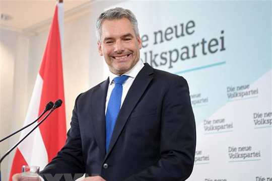 Tân Thủ tướng Áo Karl Nehammer chính thức tuyên thệ nhậm chức
