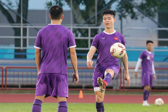 Chốt danh sách 23 cầu thủ Việt Nam cho trận gặp đội tuyển Lào