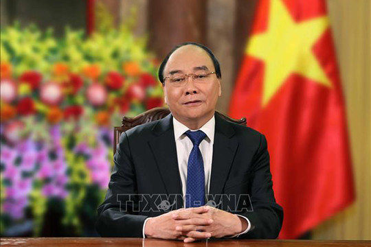 Chủ tịch nước Nguyễn Xuân Phúc chủ trì phiên họp thứ nhất Hội đồng Quốc phòng và An ninh nhiệm kỳ 2021-2026