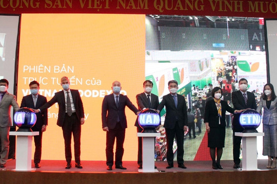 Khai mạc Triển lãm quốc tế công nghiệp thực phẩm Việt Nam trên môi trường số 2021